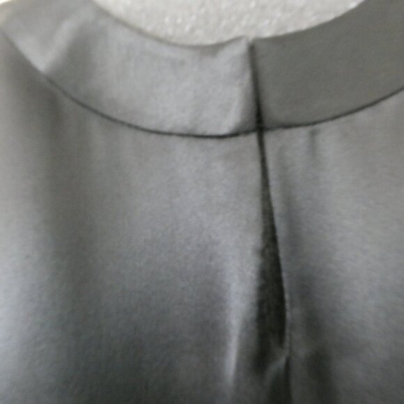 Saint Laurent Brand New Women Top Doublure Satin Chemise Size F38 UNIFORM - Picture 5 of 9